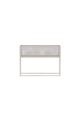 Netz Regal - beige/Stahl - Regale - ALVAHOME