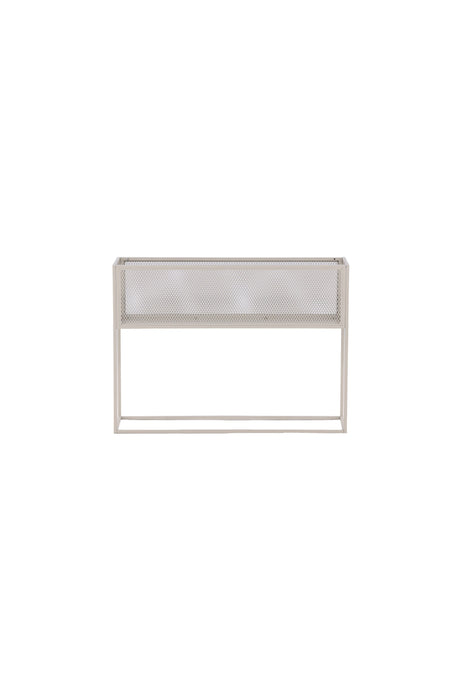 Netz Regal - beige/Stahl - Regale - ALVAHOME