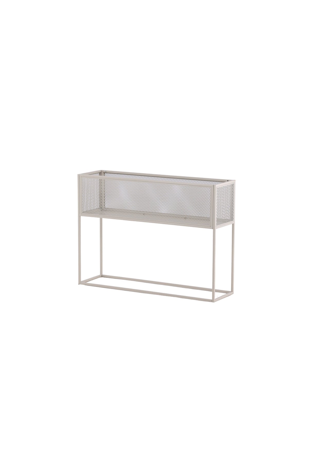 Netz Regal - beige/Stahl - Regale - ALVAHOME