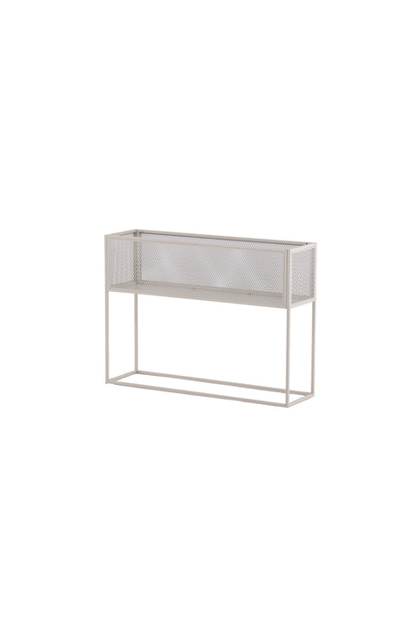 Netz Regal - beige/Stahl - Regale - ALVAHOME