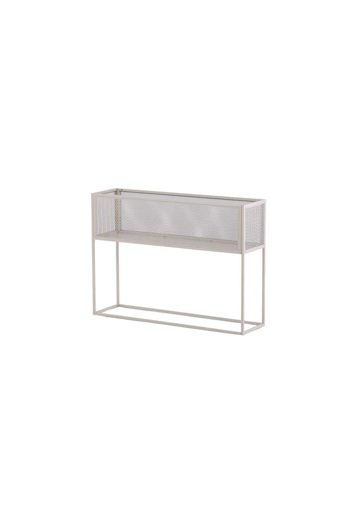 Netz Regal - beige/Stahl - Regale - ALVAHOME