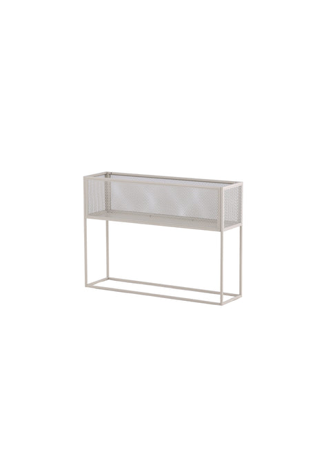 Netz Regal - beige/Stahl - Regale - ALVAHOME