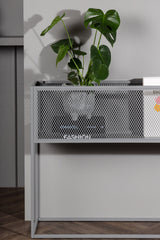 Netz Regal - hellgrau/Stahl - Regale - ALVAHOME