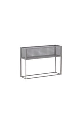 Netz Regal - hellgrau/Stahl - Regale - ALVAHOME