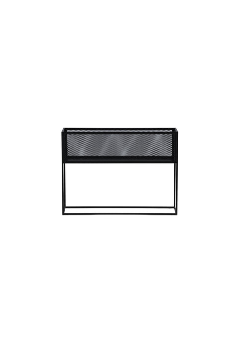 Netz Regal - schwarz/Stahl - Regale - ALVAHOME