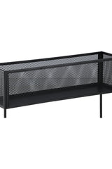 Netz Regal - schwarz/Stahl - Regale - ALVAHOME