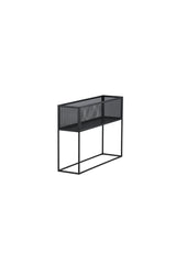Netz Regal - schwarz/Stahl - Regale - ALVAHOME