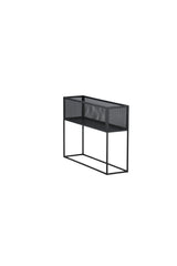 Netz Regal - schwarz/Stahl - Regale - ALVAHOME
