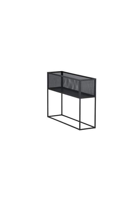 Netz Regal - schwarz/Stahl - Regale - ALVAHOME