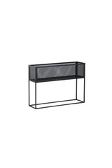 Netz Regal - schwarz/Stahl - Regale - ALVAHOME