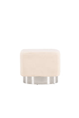 Newton Pouf - off - white/Vlies - Ottomane / Poufs - ALVAHOME