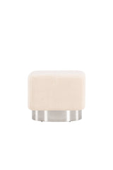 Newton Pouf - off - white/Vlies - Ottomane / Poufs - ALVAHOME