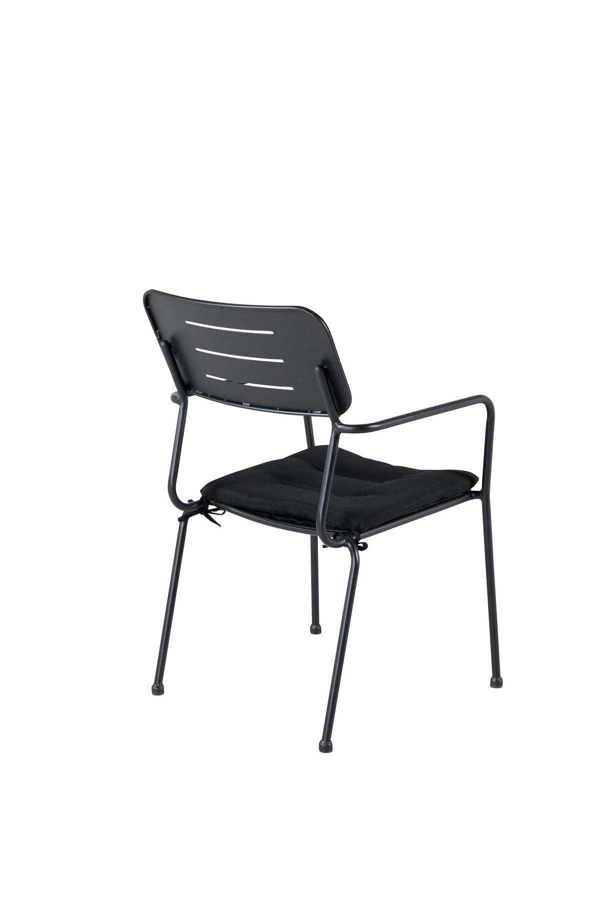 Nicke Outdoor - Essstuhl - schwarz/Stahl - Outdoor - Essstühle - ALVAHOME