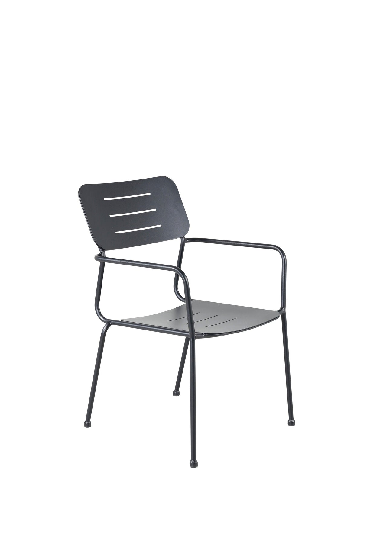 Nicke Outdoor - Essstuhl - schwarz/Stahl - Outdoor - Essstühle - ALVAHOME