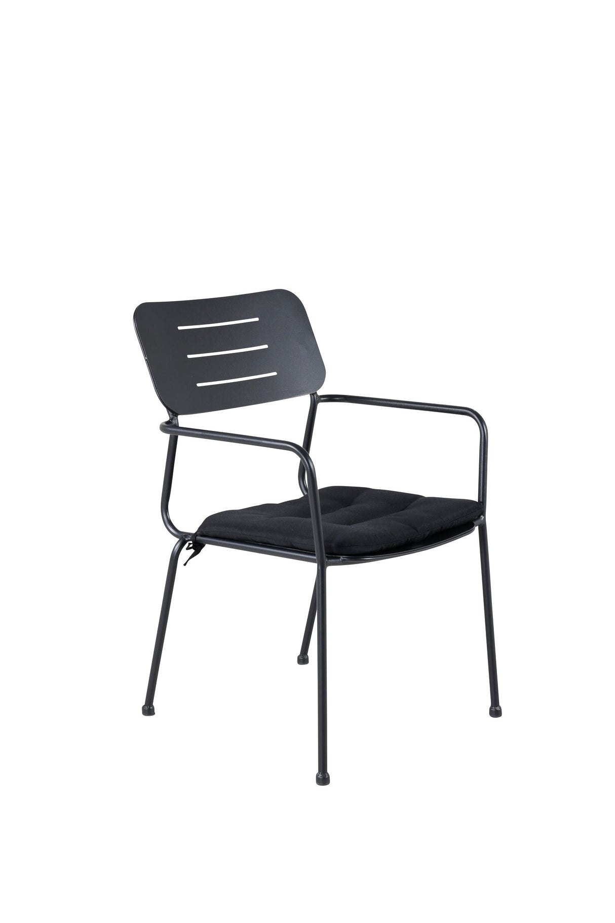 Nicke Outdoor - Essstuhl - schwarz/Stahl - Outdoor - Essstühle - ALVAHOME