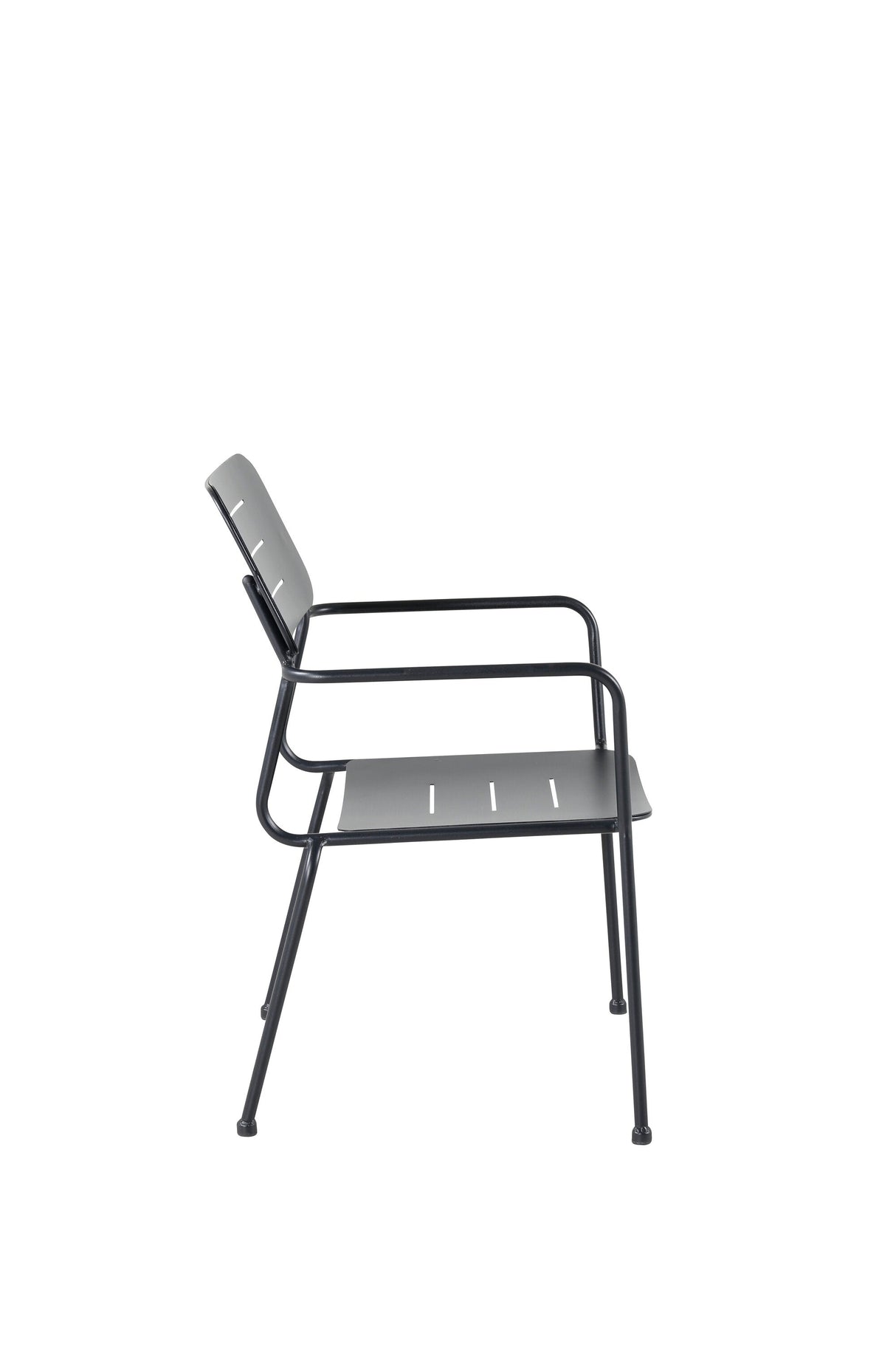 Nicke Outdoor - Essstuhl - schwarz/Stahl - Outdoor - Essstühle - ALVAHOME