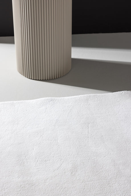 Nixie Wohnzimmerteppich - weiß/Polyester - Wohnzimmerteppiche - ALVAHOME