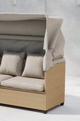 Nopy Outdoor Sun - Lounge - beige/Weidengeflecht - Outdoor Sun - Lounges - ALVAHOME