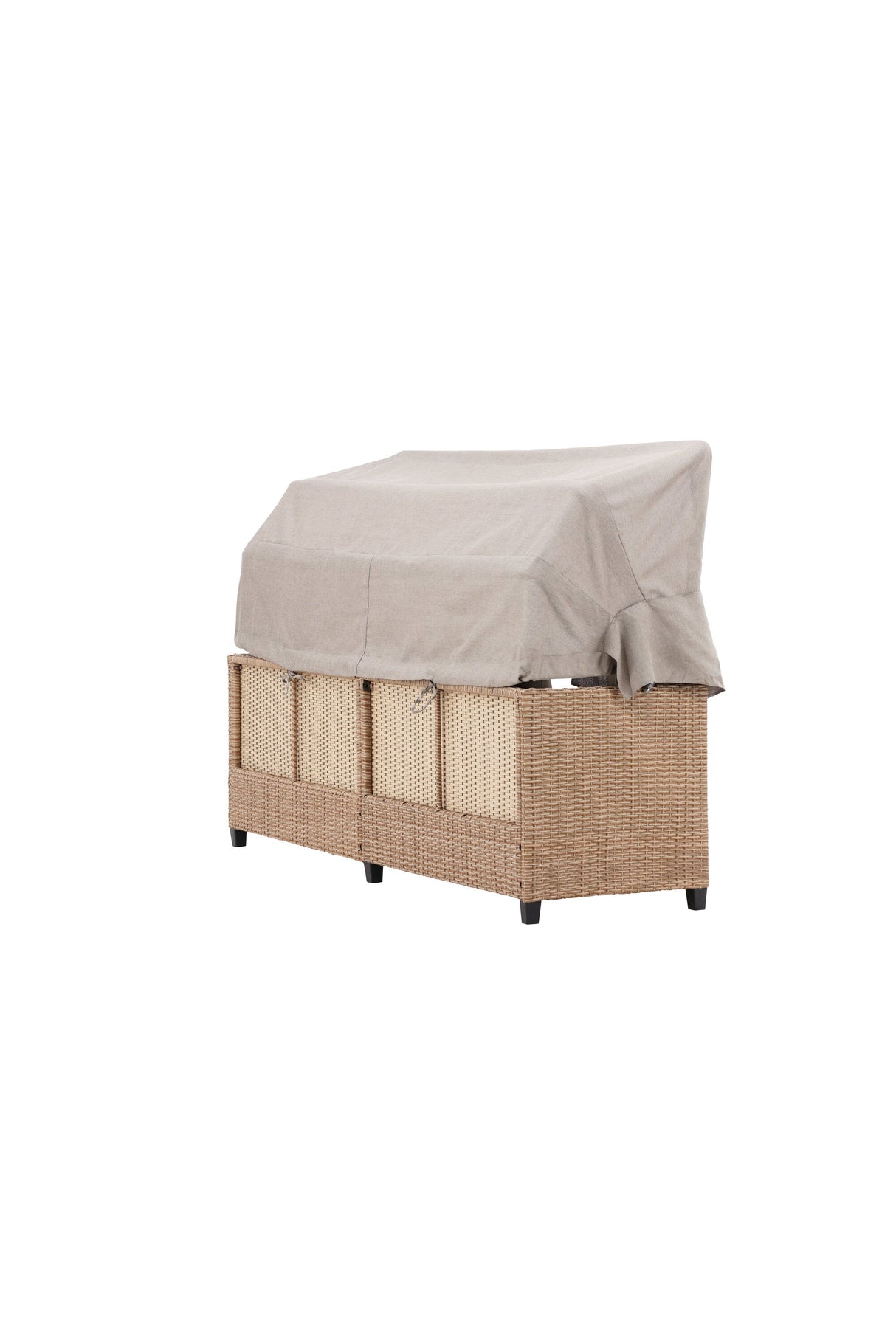 Nopy Outdoor Sun - Lounge - beige/Weidengeflecht - Outdoor Sun - Lounges - ALVAHOME