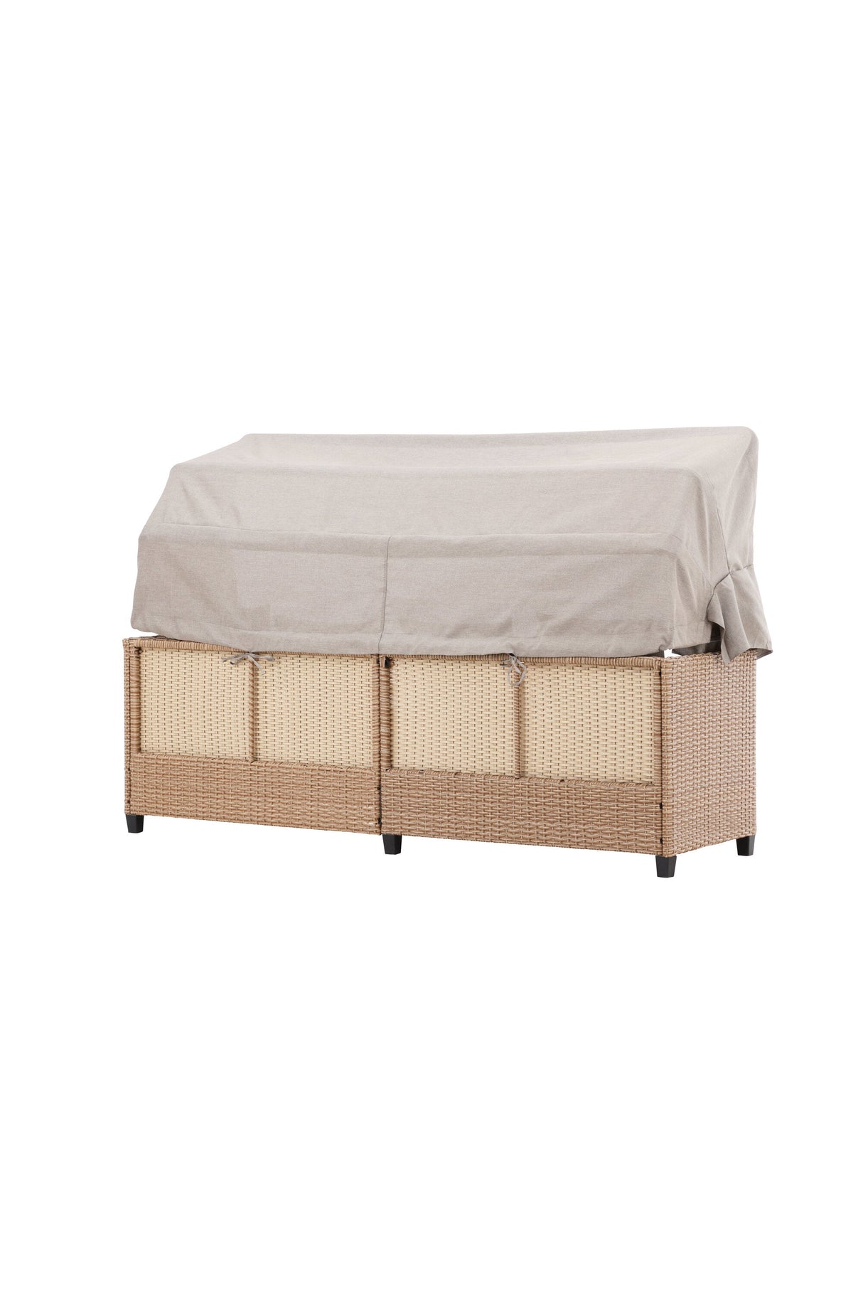 Nopy Outdoor Sun - Lounge - beige/Weidengeflecht - Outdoor Sun - Lounges - ALVAHOME