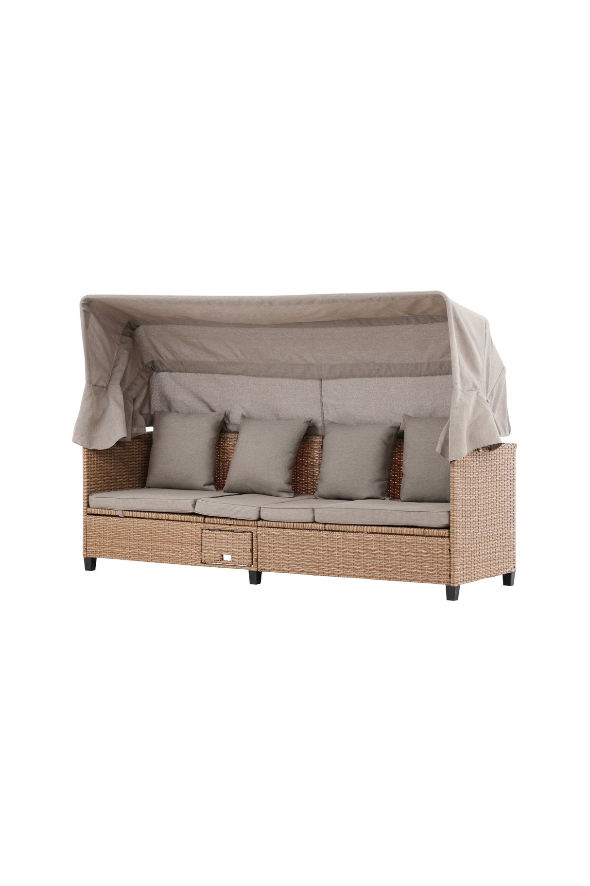 Nopy Outdoor Sun - Lounge - beige/Weidengeflecht - Outdoor Sun - Lounges - ALVAHOME