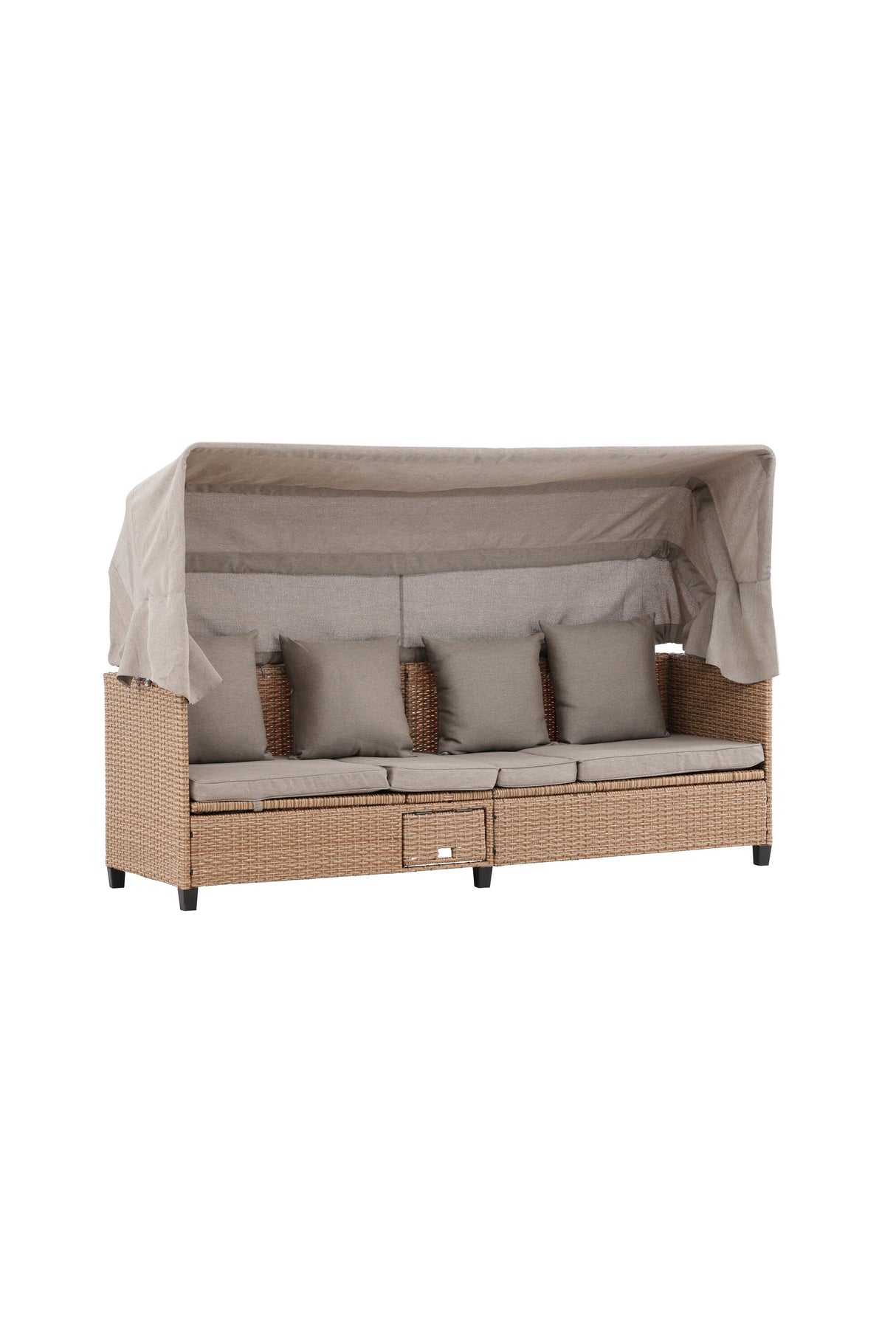 Nopy Outdoor Sun - Lounge - beige/Weidengeflecht - Outdoor Sun - Lounges - ALVAHOME