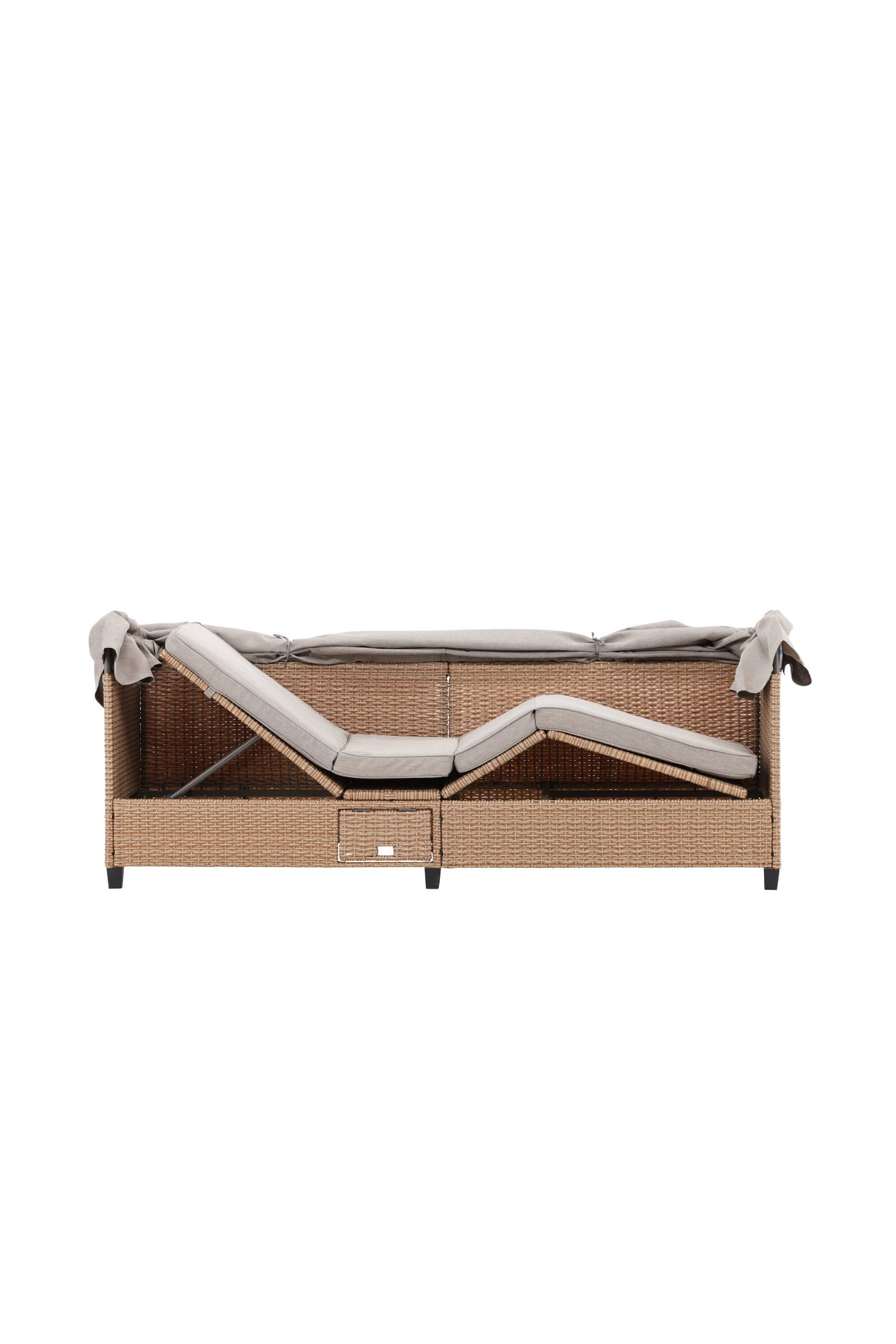 Nopy Outdoor Sun - Lounge - beige/Weidengeflecht - Outdoor Sun - Lounges - ALVAHOME