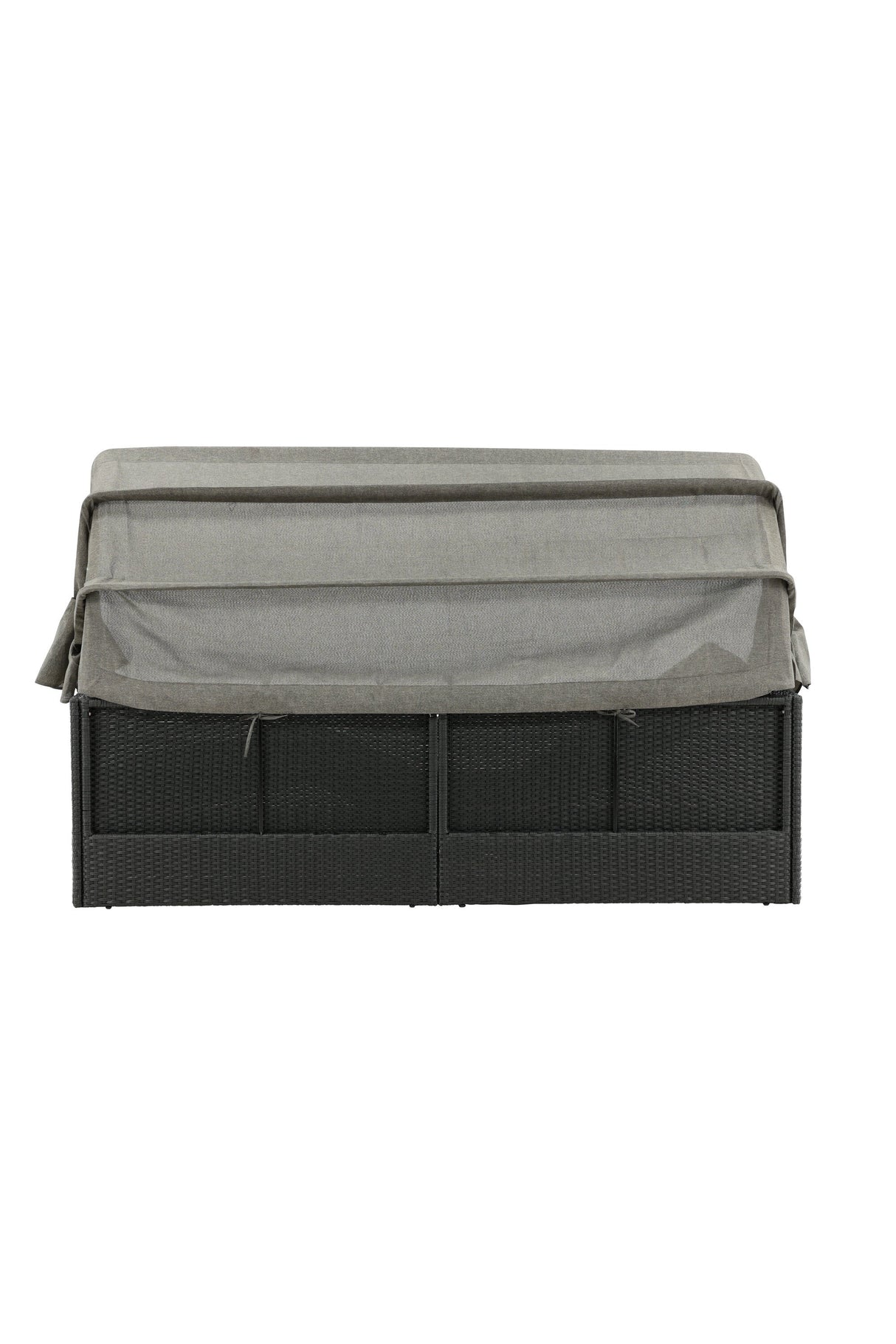 Nopy Outdoor Sun - Lounge - schwarz/Weidengeflecht - Outdoor Sun - Lounges - ALVAHOME