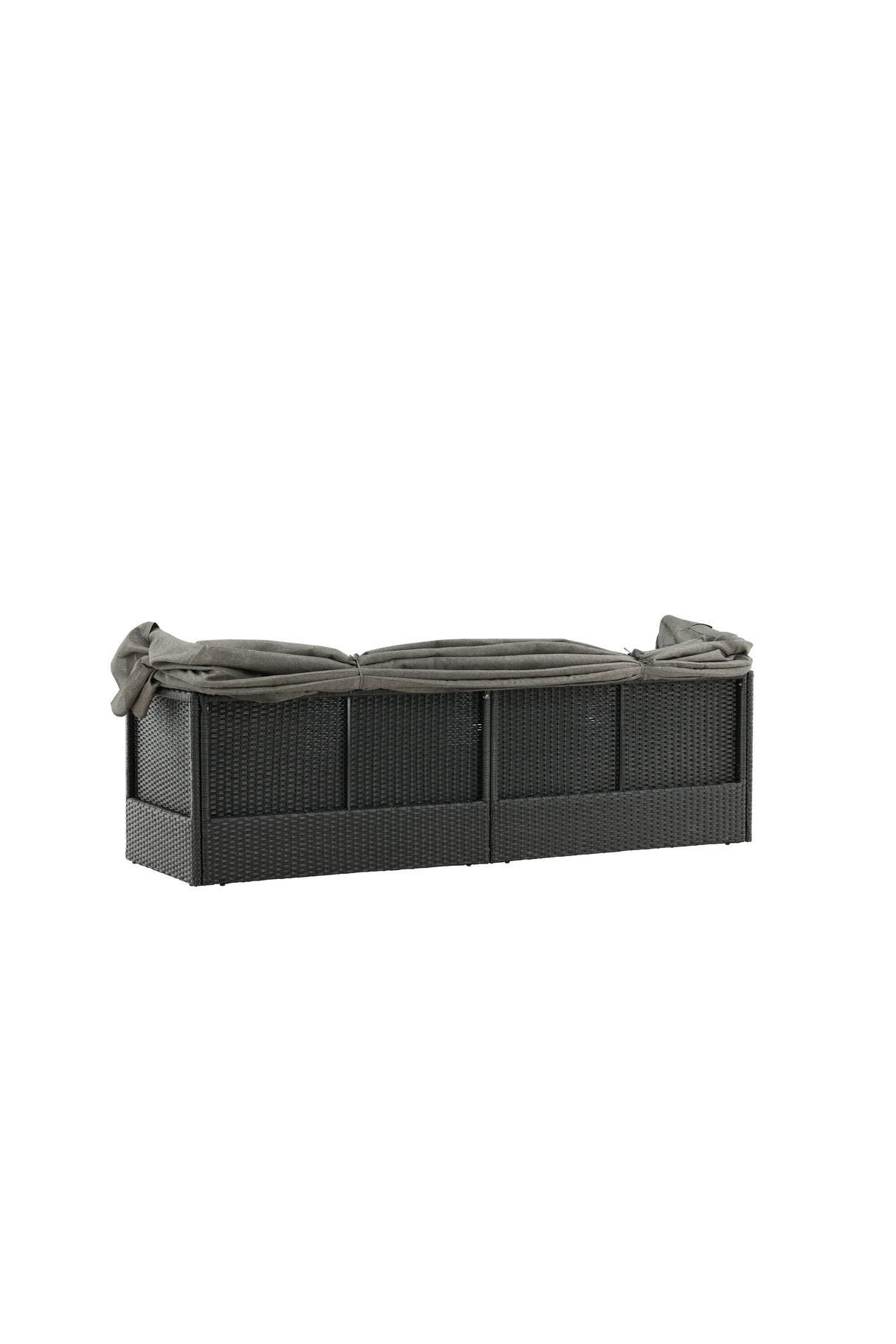 Nopy Outdoor Sun - Lounge - schwarz/Weidengeflecht - Outdoor Sun - Lounges - ALVAHOME