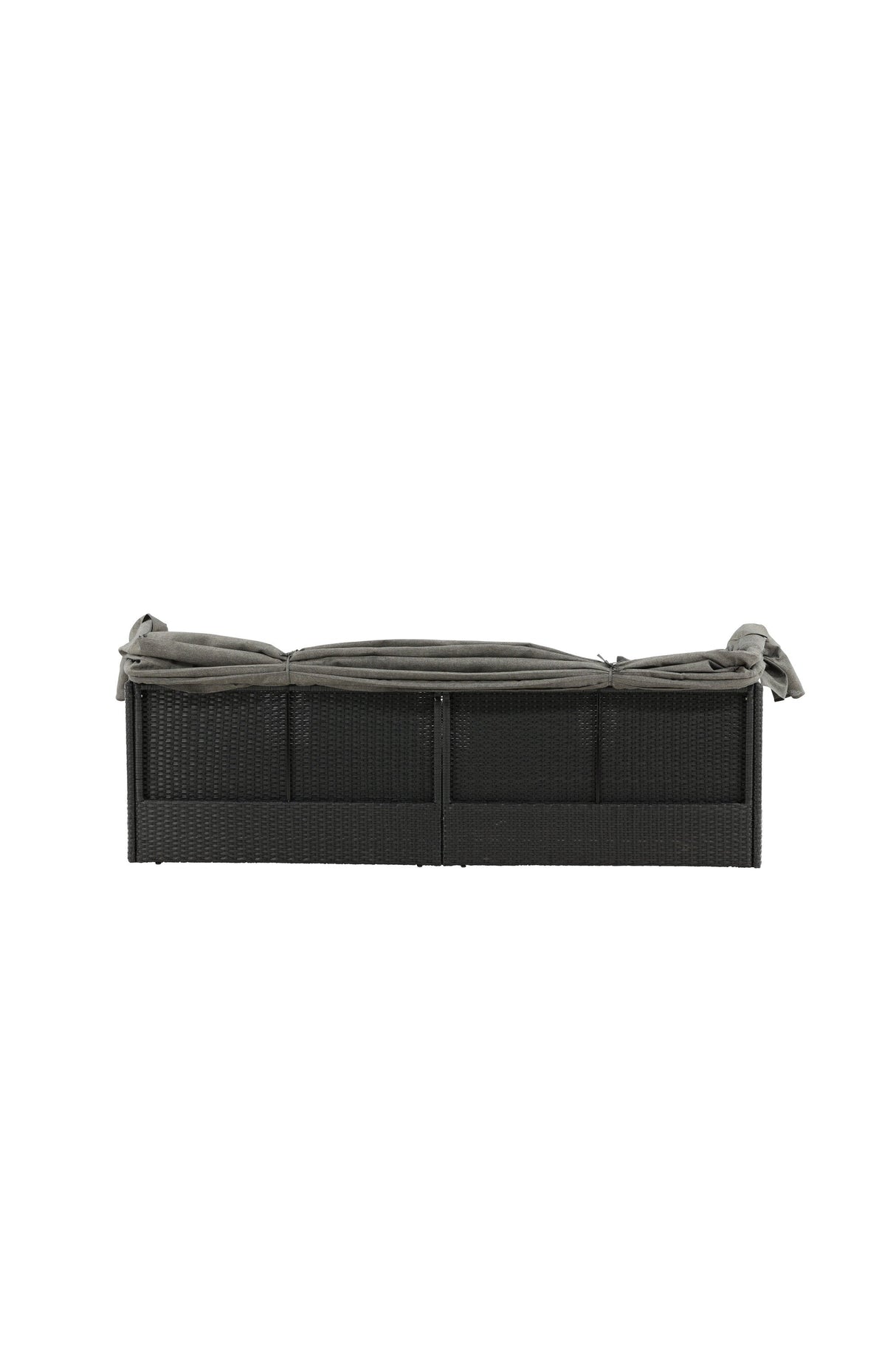 Nopy Outdoor Sun - Lounge - schwarz/Weidengeflecht - Outdoor Sun - Lounges - ALVAHOME