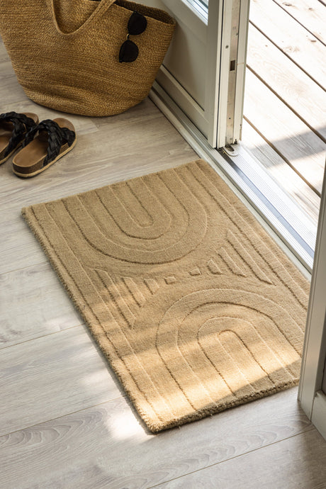 Nora Türmatte - beige/Wolle - Türmatten - ALVAHOME