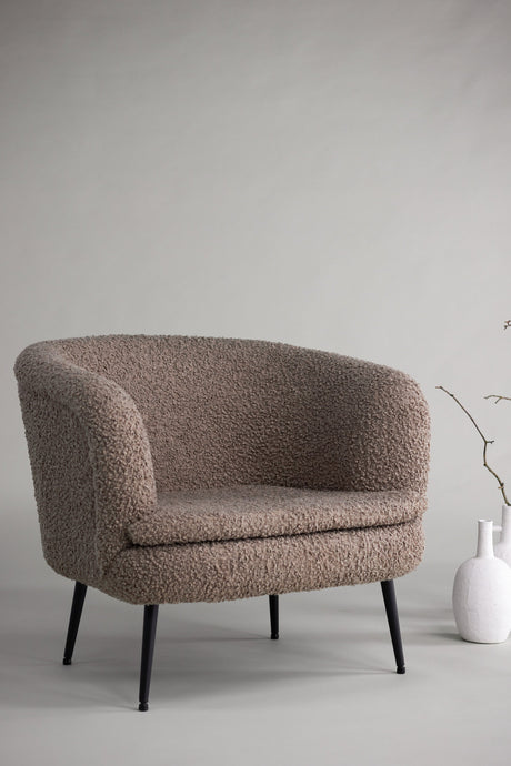 Nordkoster Sessel - beige/Polyester - Sessel - ALVAHOME