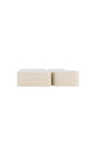 Nordland Couchtisch - beige/MDF - Couchtische - ALVAHOME