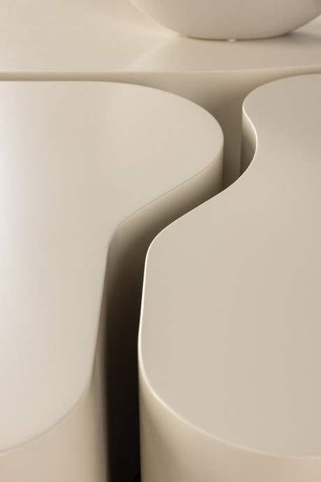 Nordland Couchtisch - beige/MDF - Couchtische - ALVAHOME