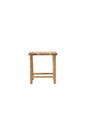 Noster Hocker - natur/Teak - Hocker - ALVAHOME