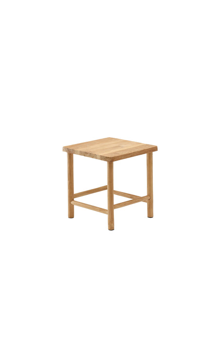 Noster Hocker - natur/Teak - Hocker - ALVAHOME
