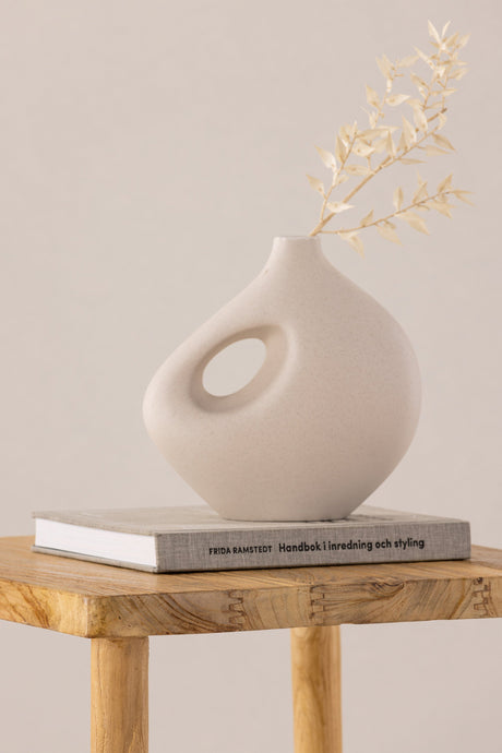 Noster Hocker - natur/Teak - Hocker - ALVAHOME