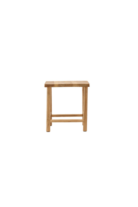 Noster Hocker - natur/Teak - Hocker - ALVAHOME