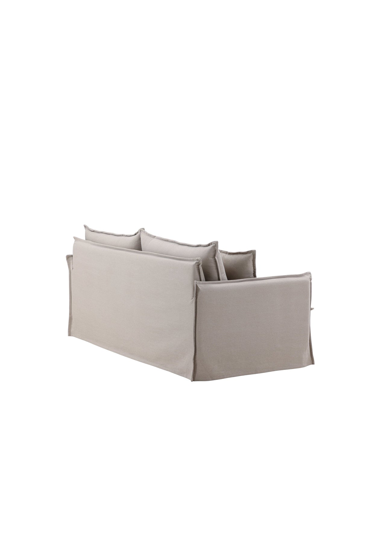Nova 3 - Sitzer Sofa - braun/Polyester - Leinen - 3 - Sitzer Sofas - ALVAHOME