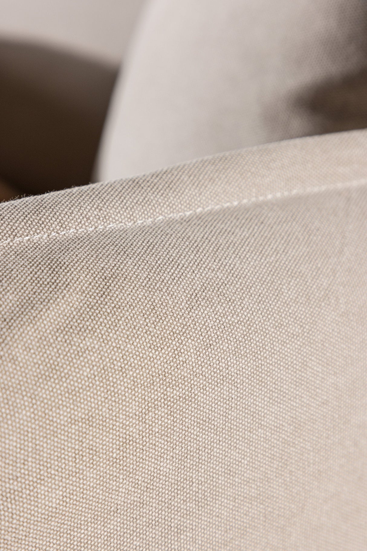 Nova 3 - Sitzer Sofa - braun/Polyester - Leinen - 3 - Sitzer Sofas - ALVAHOME