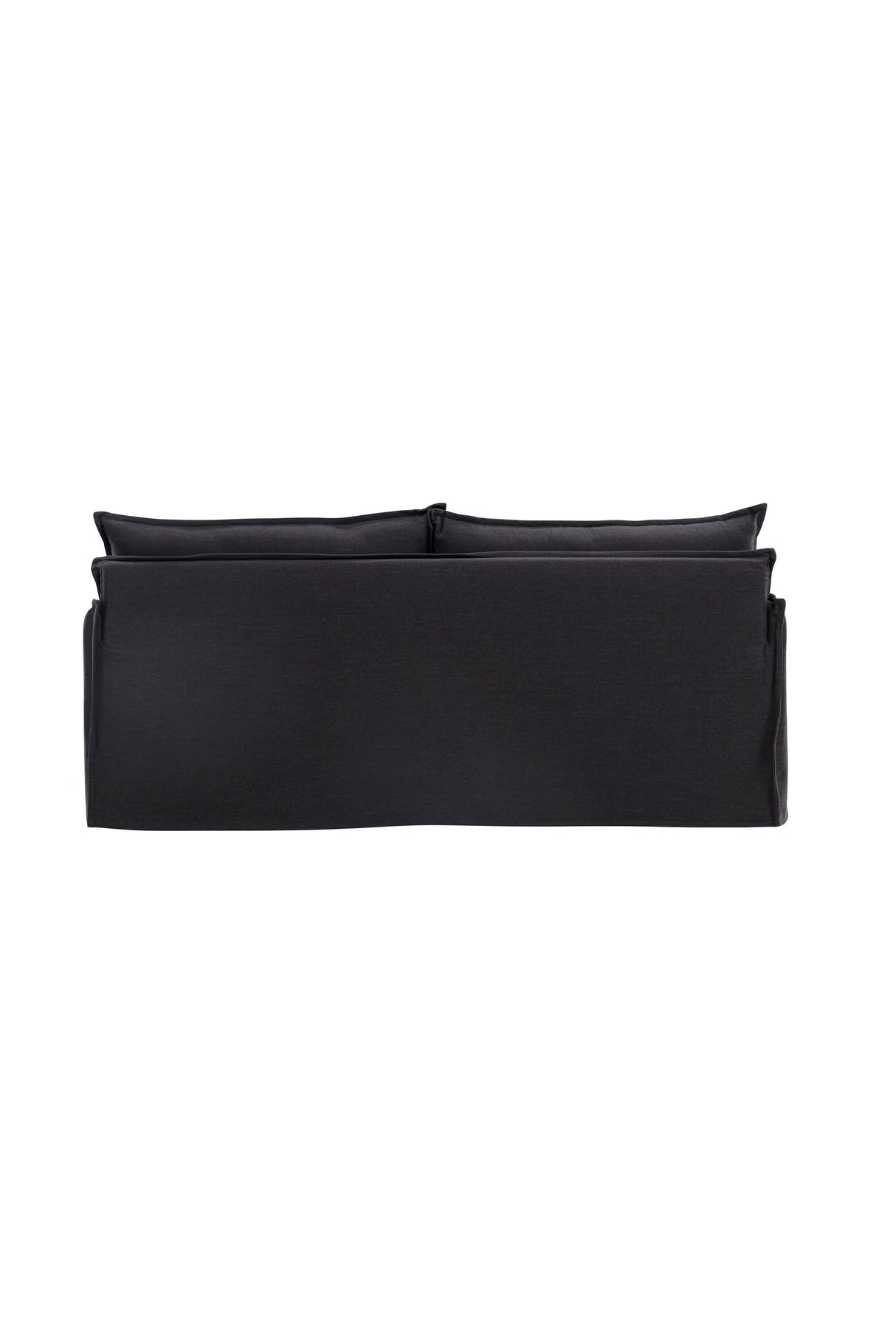 Nova 3 - Sitzer Sofa - schwarz/Polyester - Leinen - 3 - Sitzer Sofas - ALVAHOME