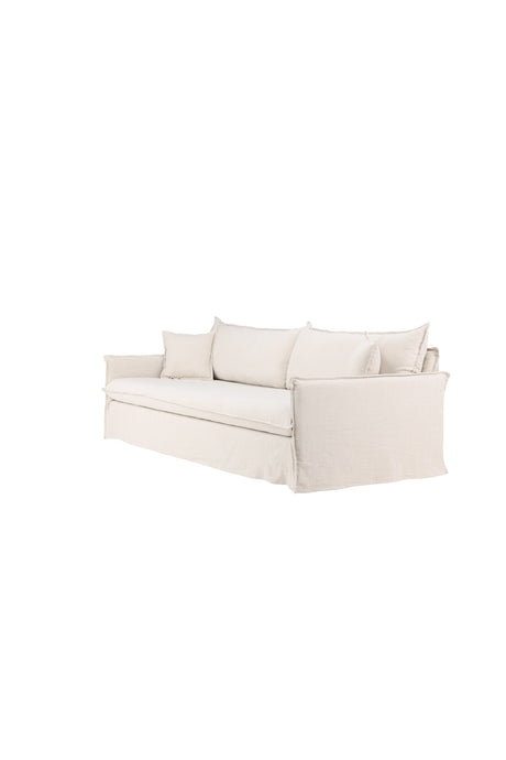 Nova 4 - Sitzer Sofa - beige/Kiefer - 4 - Sitzer Sofas - ALVAHOME