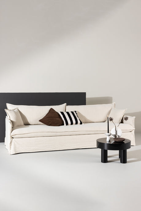 Nova 4 - Sitzer Sofa - beige/Kiefer - 4 - Sitzer Sofas - ALVAHOME