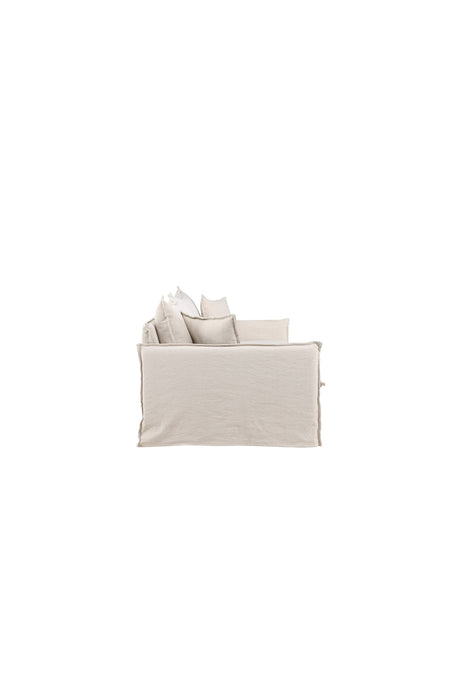 Nova 4 - Sitzer Sofa - beige/Kiefer - 4 - Sitzer Sofas - ALVAHOME