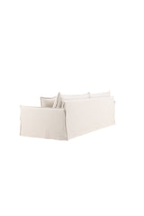 Nova 4 - Sitzer Sofa - beige/Kiefer - 4 - Sitzer Sofas - ALVAHOME