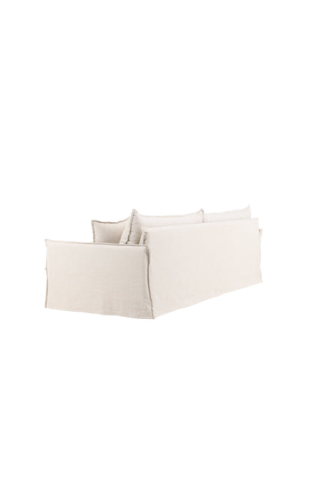 Nova 4 - Sitzer Sofa - beige/Kiefer - 4 - Sitzer Sofas - ALVAHOME