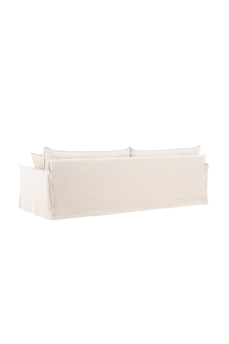 Nova 4 - Sitzer Sofa - beige/Kiefer - 4 - Sitzer Sofas - ALVAHOME