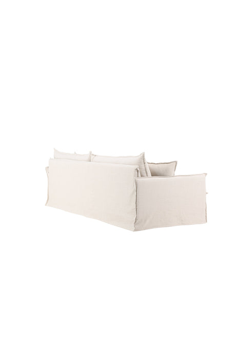 Nova 4 - Sitzer Sofa - beige/Kiefer - 4 - Sitzer Sofas - ALVAHOME