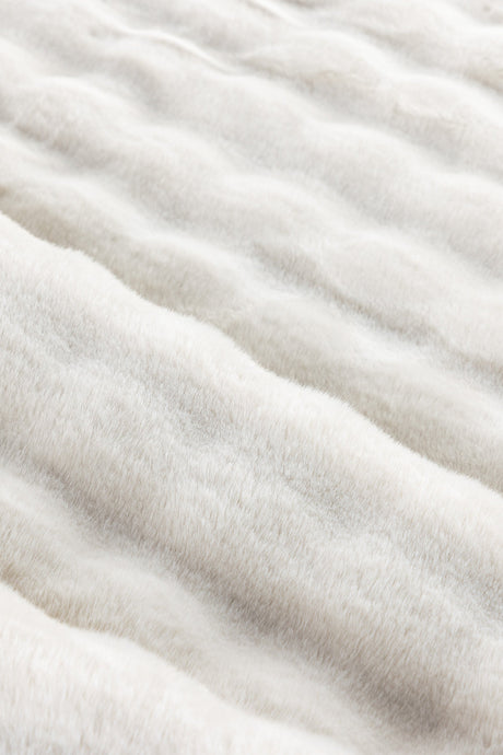 Novis Wohnzimmerteppich - weiß/Polyester - Wohnzimmerteppiche - ALVAHOME
