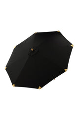 Nypo Sonnenschirm - schwarz/Polyester - Sonnenschirme - ALVAHOME